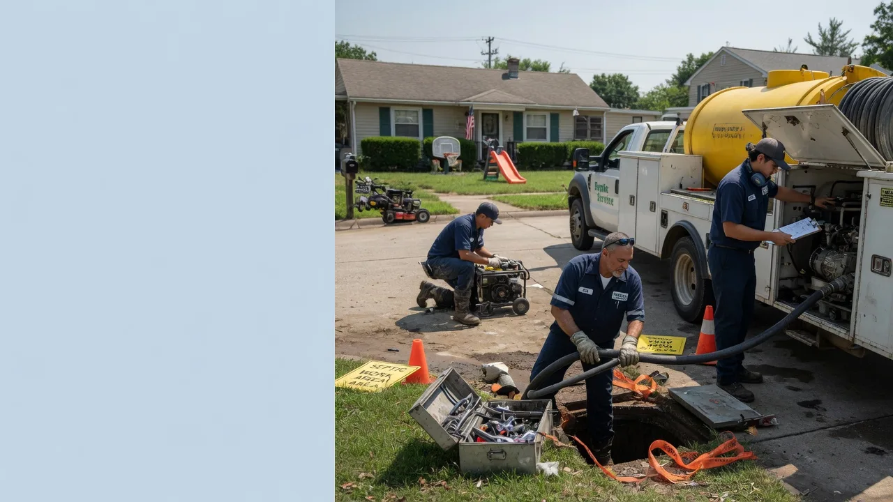 Septic Tank Pumping in Mountain Lakes, NJ near me